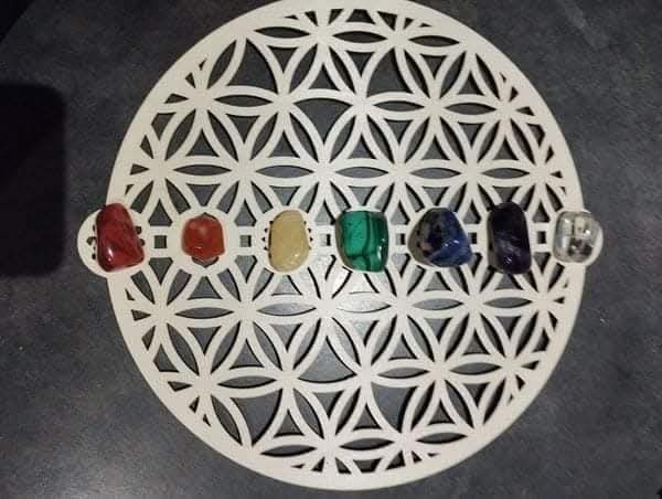 Fleur de vie 7 chakras.